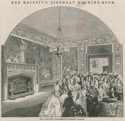 Der Tapisserie-Saal im St Jamess Palace von English School