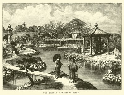 Der Tempelgarten in Tokio von English School