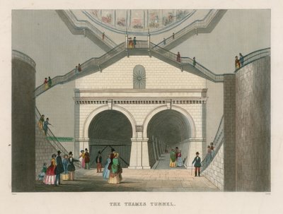 Der Thames-Tunnel von English School