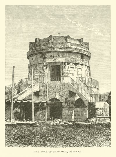 Das Grab von Theoderich, Ravenna von English School