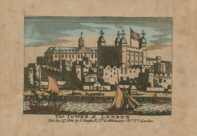 Der Tower of London von English School