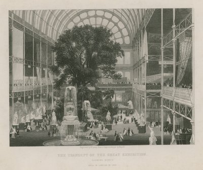 Das Transept der Großen Ausstellung, nach Norden blickend von English School