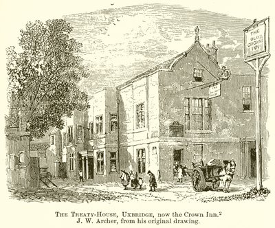 Das Vertragshaus, Uxbridge, jetzt das Crown Inn von English School