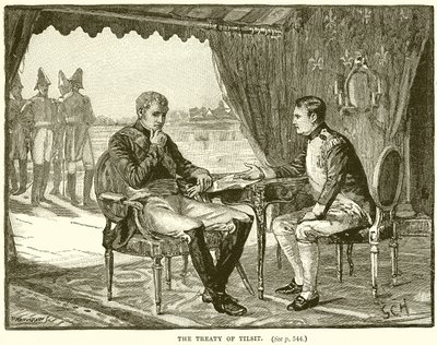 Der Vertrag von Tilsit von English School