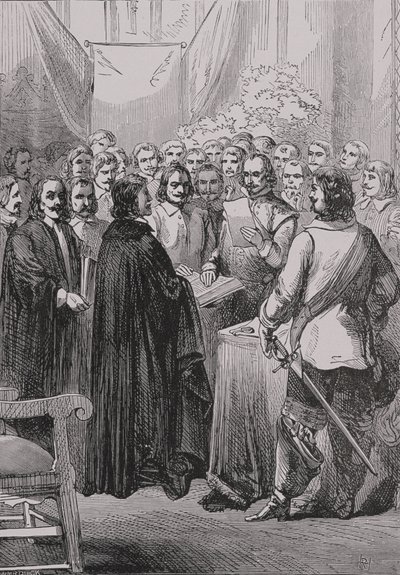 Der Westfälische Friede, aus Die Geschichte Frankreichs, von Emile de Bonnechose, veröffentlicht von Ward, Lock und Co, London von English School