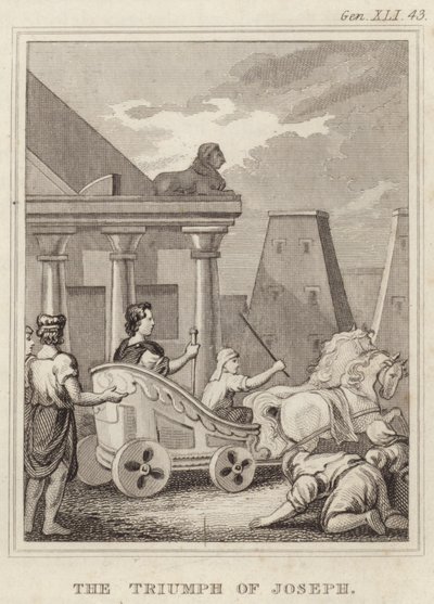 Der Triumph von Joseph von English School