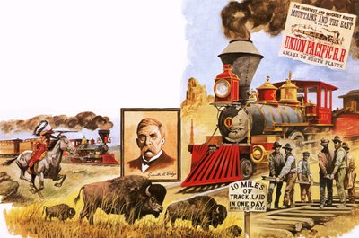Die Union Pacific Railroad von English School