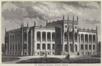Das Wallraff-Richartz-Museum, Köln (Gravur) von English School