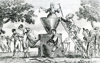 Die wunderbare Mühle, 1805 von English School