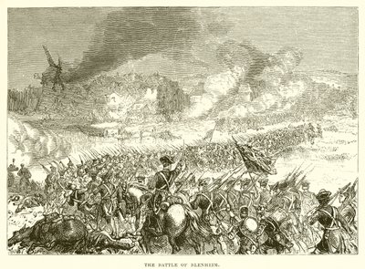 Die Schlacht von Blenheim von English School