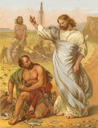 Die Berufung des Petrus von English School