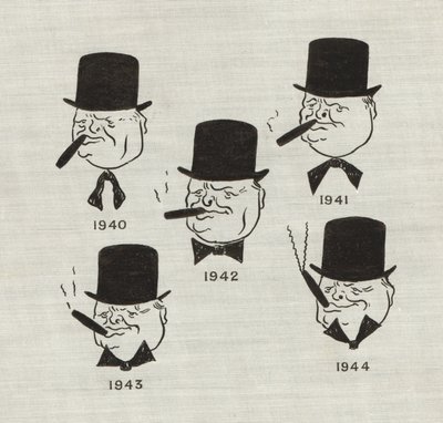 Die wechselnden Stimmungen des britischen Premierministers Winston Churchill im Verlauf des Zweiten Weltkriegs von English School