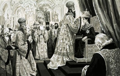 Die Krönung von Iwan als Zar war ein Meilenstein in der russischen Geschichte von English School