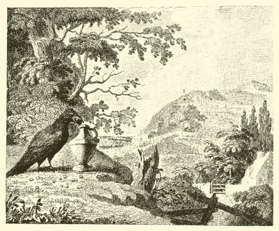 Die Krähe und der Krug von English School