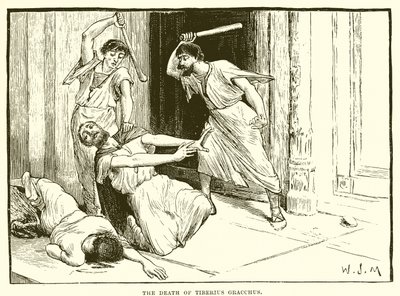 Der Tod von Tiberius Gracchus von English School