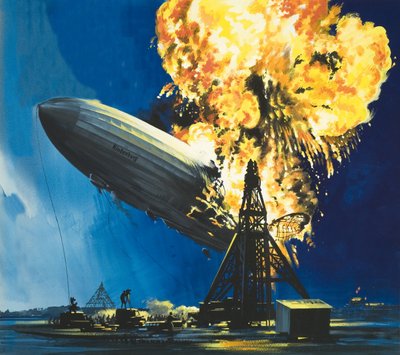 Die Zerstörung der Hindenburg von English School