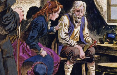 Der alte Schuhmacher erkannte seine Tochter nicht von English School