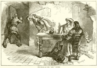 Der Tumult in der Schiffstaverne von English School
