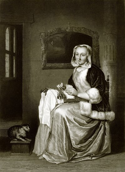 Die Spitzenklöpplerin von English School