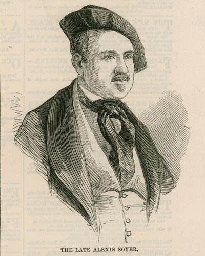 Der verstorbene Alexis Soyer von English School