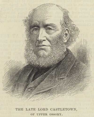 Der verstorbene Lord Castletown von Upper Ossory (Gravur) von English School
