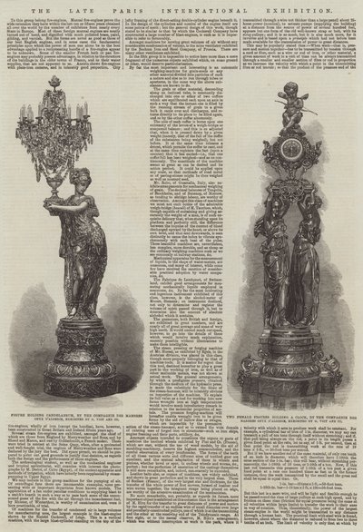 Die letzte Pariser Weltausstellung (Stich) von English School