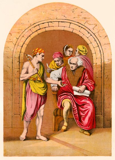 Der Herr des Weinbergs von English School