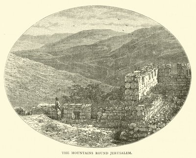 Die Berge um Jerusalem von English School
