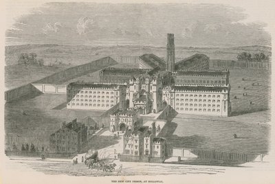 Das neue Stadtgefängnis in Holloway von English School