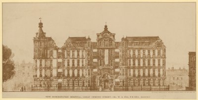 Das neue Homöopathische Krankenhaus, Great Ormond Street von English School