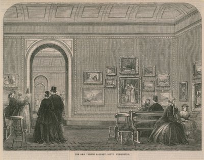 Die neue Vernon Galerie in South Kensington von English School