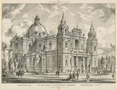 Die neue Kirche des Oratoriums von English School
