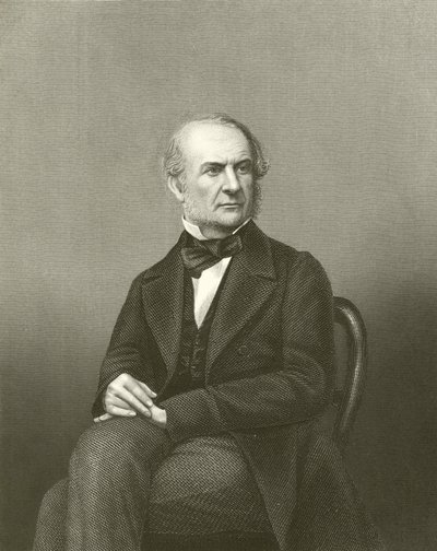 Der ehrenwerte William Ewart Gladstone von English School