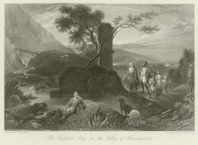 Der Hirtenjunge im Tal der Demütigung von English School