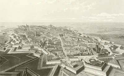Die Stadt und Festung von Lille von English School