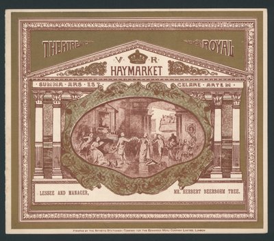 Theatre Royal, Haymarket, London von English School