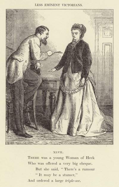 Es war eine junge Frau aus Heck (Gravur) von English School