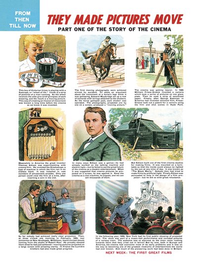 Sie ließen Bilder bewegen. Die Geschichte des Kinos von English School