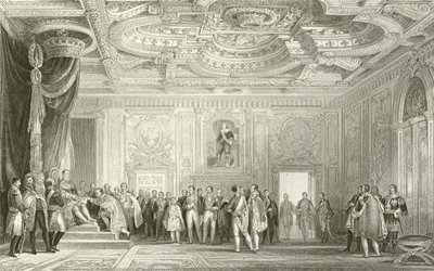 Thronsaal, Fontainebleau von English School