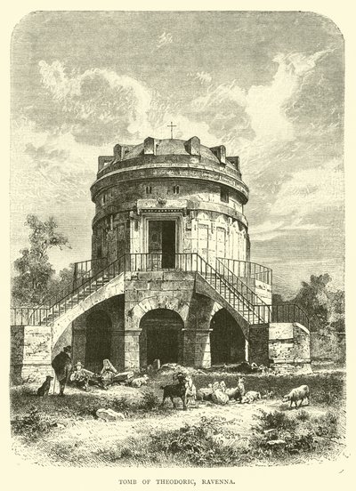 Grabmal von Theoderich, Ravenna von English School