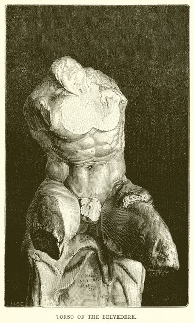 Torso des Belvedere von English School