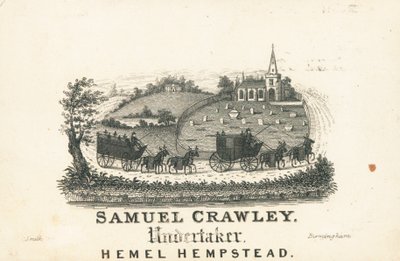 Handelskarte, Samuel Crawley von English School