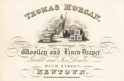 Handelskarte, Thomas Morgan von English School