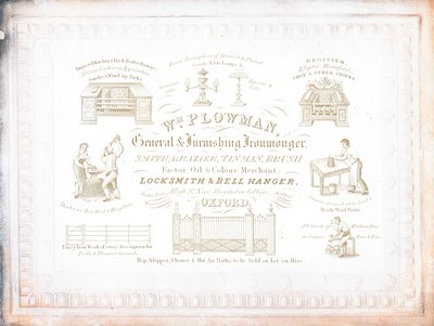 Handelskarte, William Plowman von English School