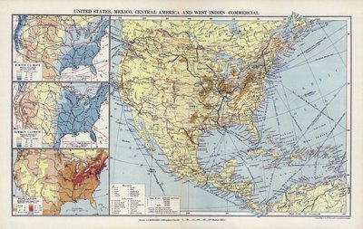 Vereinigte Staaten, Mexiko, Zentralamerika und Westindische Inseln, kommerziell von English School