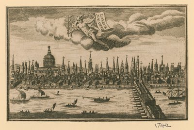 Ansicht von London von English School