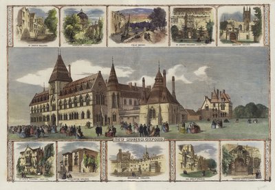 Ansichten von Oxford von English School