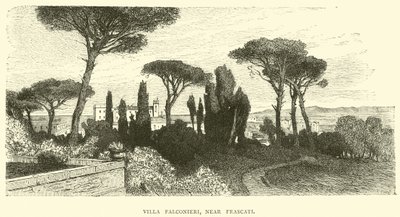 Villa Falconieri, bei Frascati von English School