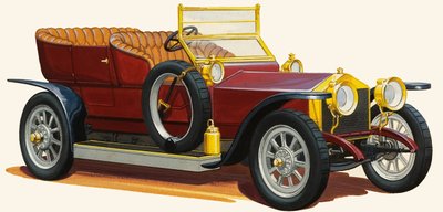 Vintage-Auto von English School