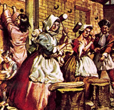 Besuch im Newgate-Gefängnis von English School